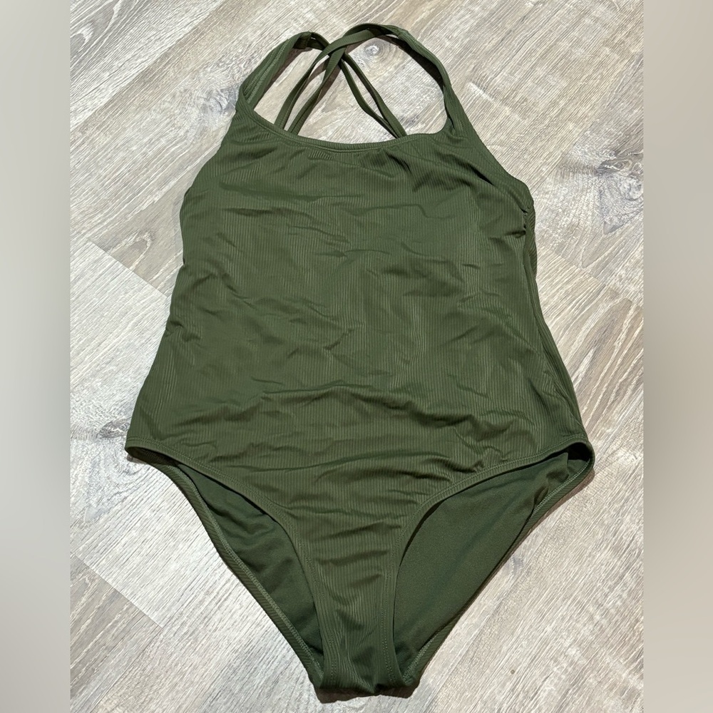 Hurley Swimsuit / Green / One-Piece